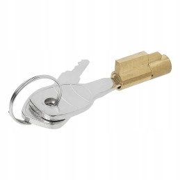 Securing the ball hitch with an insert with keys