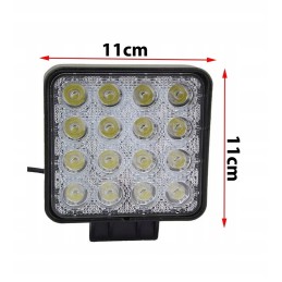 Work lamp 16 LED halogen 48w 12v 24v