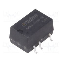 1 pcs x AIMTEC - AM2LS-1215S-NZ - Converter: DC/DC, 2W, Uin: 10.8÷13.2V, Uout: 15VDC, Iout: 133mA, SMD