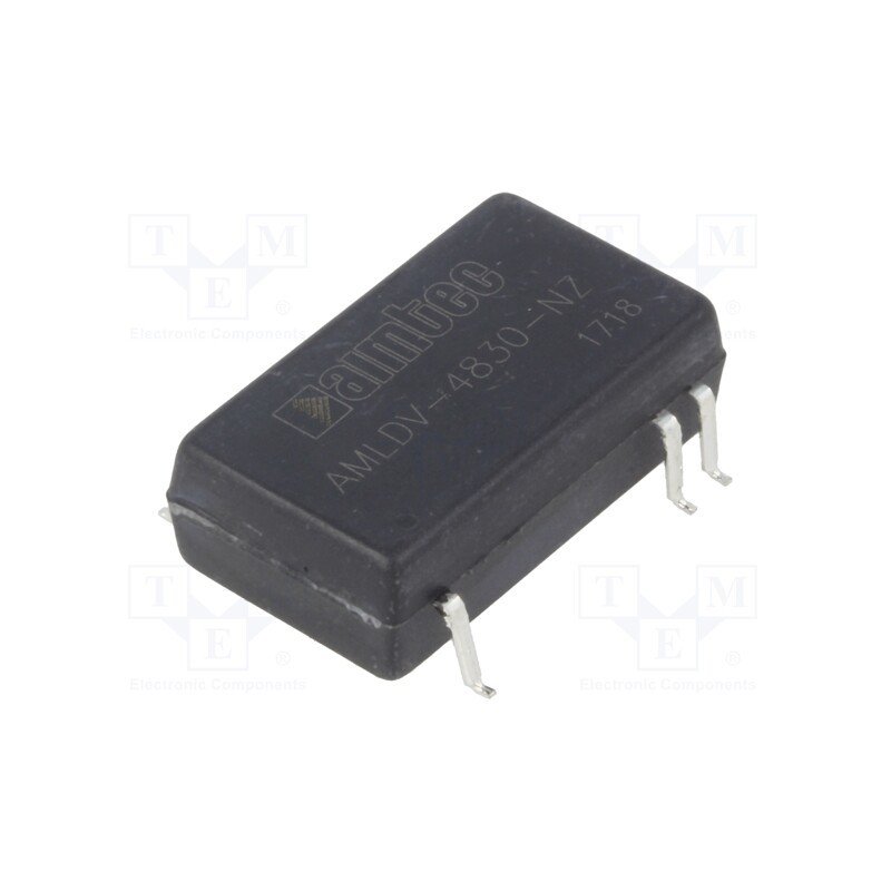 1 pcs x AIMTEC - AMLDV-4830-NZ - Converter: DC/DC, Uin: 5.5÷48V, Uout: 3.3÷36VDC, Iout: 300mA, SMD