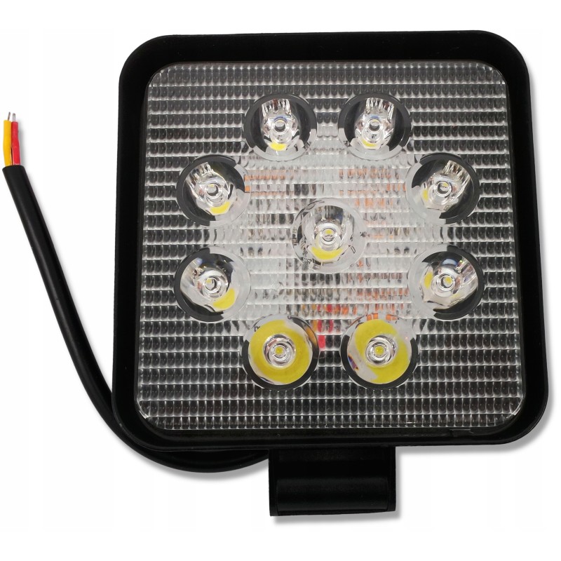 Reflector LED work lamp square 12 30v 9w