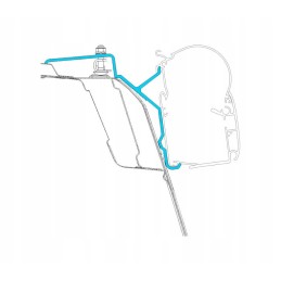 Adapter for the Pr Ducato Boxer H3 Dometic awning