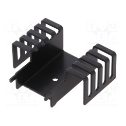 1 pcs x Advanced Thermal Solutions - ATS-PCB1047 - Heatsink: extruded, U, TO218,TO247, black, L: 46.2mm, W: 51mm, H: 19mm
