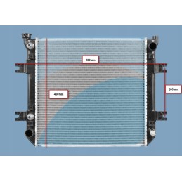 Water and oil radiator nissan 1 5 1 8t 214505k100