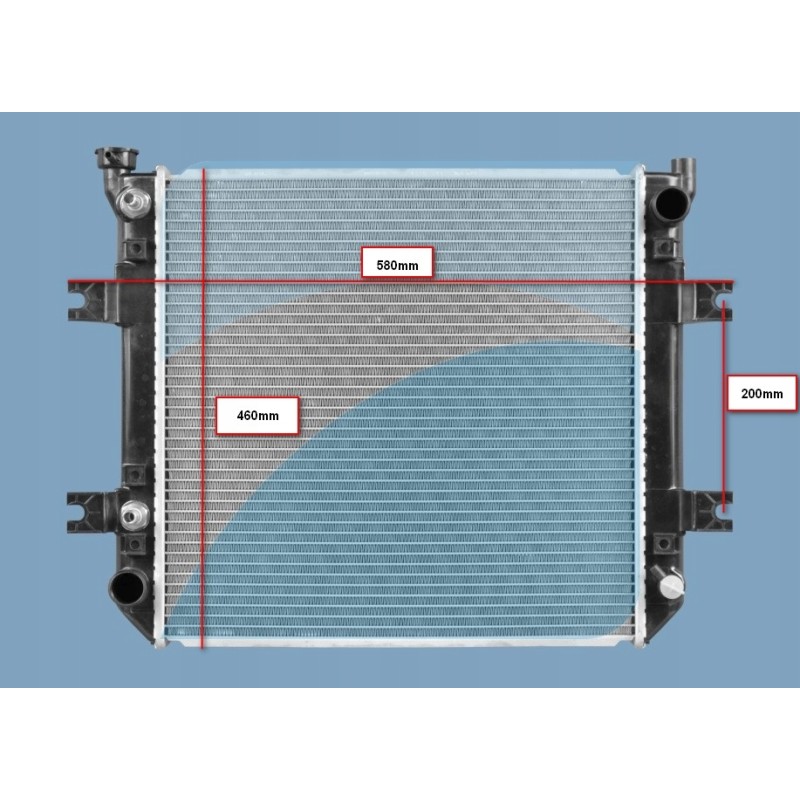 Water and oil radiator nissan 1 5 1 8t 214505k100