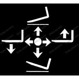 Linde tilt lifting marking 0009381392