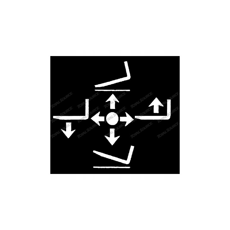 Linde tilt lifting marking 0009381392