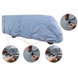 Cover for Polintegra 610-640cm camper