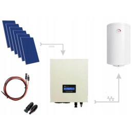 Set for heating water in 2500W boilers