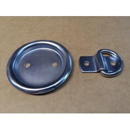 Recessed load securing bracket, 800 kg eye