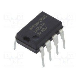 1 pcs x TEXAS INSTRUMENTS - LM2674N-ADJ/NOPB - IC: PMIC, DC/DC converter, Uin: 6.5÷40VDC, Uout: 1.21÷37VDC, 0.5A