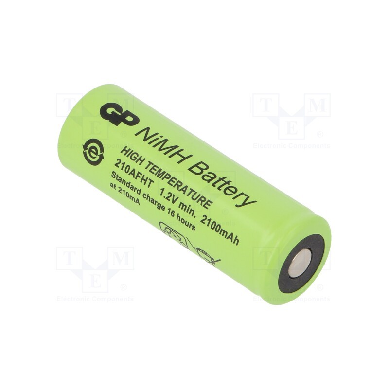 1 pcs x GP - GP 210AFHT - Re-battery: Ni-MH, A,LR23, 1.2V, 2100mAh, Ø17x50mm, 210mA