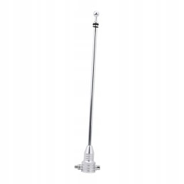 Motorcycle flag pole