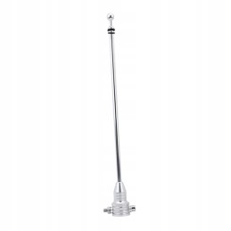 Motorcycle flag pole