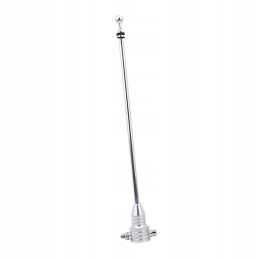 Motorcycle flag pole