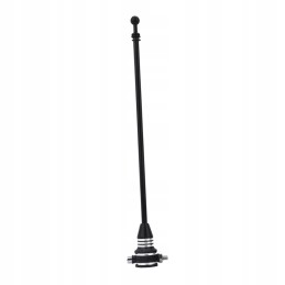 Motorcycle flag pole, trunk, black flag pole