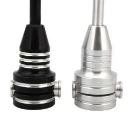 Motorcycle flag pole, trunk, black flag pole