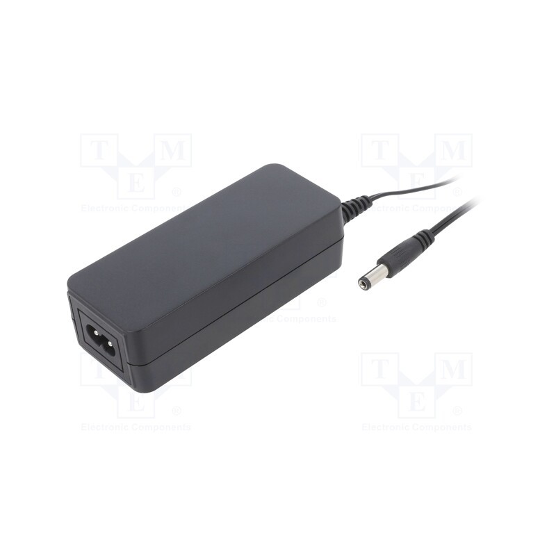 1 pcs x XP POWER - VET18US180C2-JA - Power supply: switched-mode, 18VDC, 1A, Out: 5,5/2,1, 18W, desktop