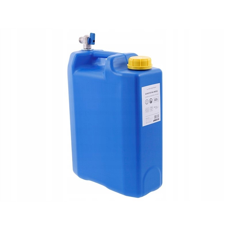 10l water container with top metal valve