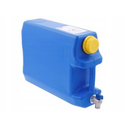 10l water container with top metal valve