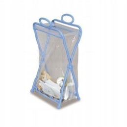 Foldable, portable tourist waste bin