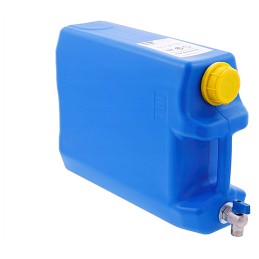10l water container with upper metal valve J6