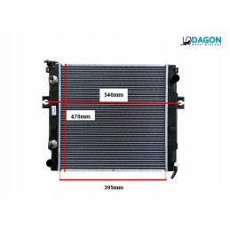 Nissan Unicarriers water and oil radiator
