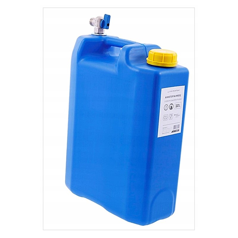 T7m20 water container 10l with upper metal valve 89178