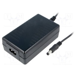 1 pcs x MEAN WELL - GS15B-8P1J - Power supply: switched-mode, 48VDC, 0.31A, Out: 5,5/2,1, 15W, 87%