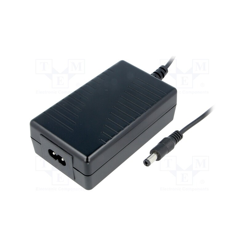 1 pcs x MEAN WELL - GS15B-8P1J - Power supply: switched-mode, 48VDC, 0.31A, Out: 5,5/2,1, 15W, 87%