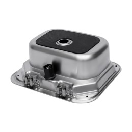 Faucet and sink set for RV camper trailer