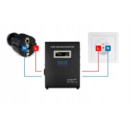 Solar inverter sinus pro 2000 s 24v 1400w 2000w