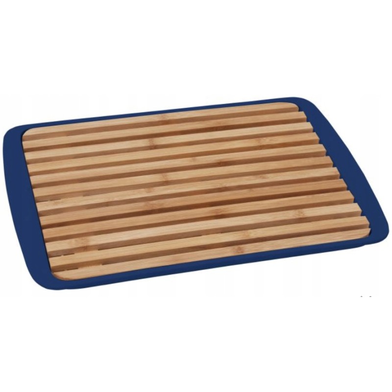 Brunner navy blue bread cutting board