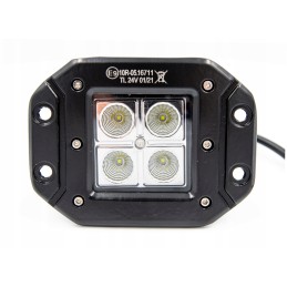 LED work lamp with bumper searchlight for forklifts