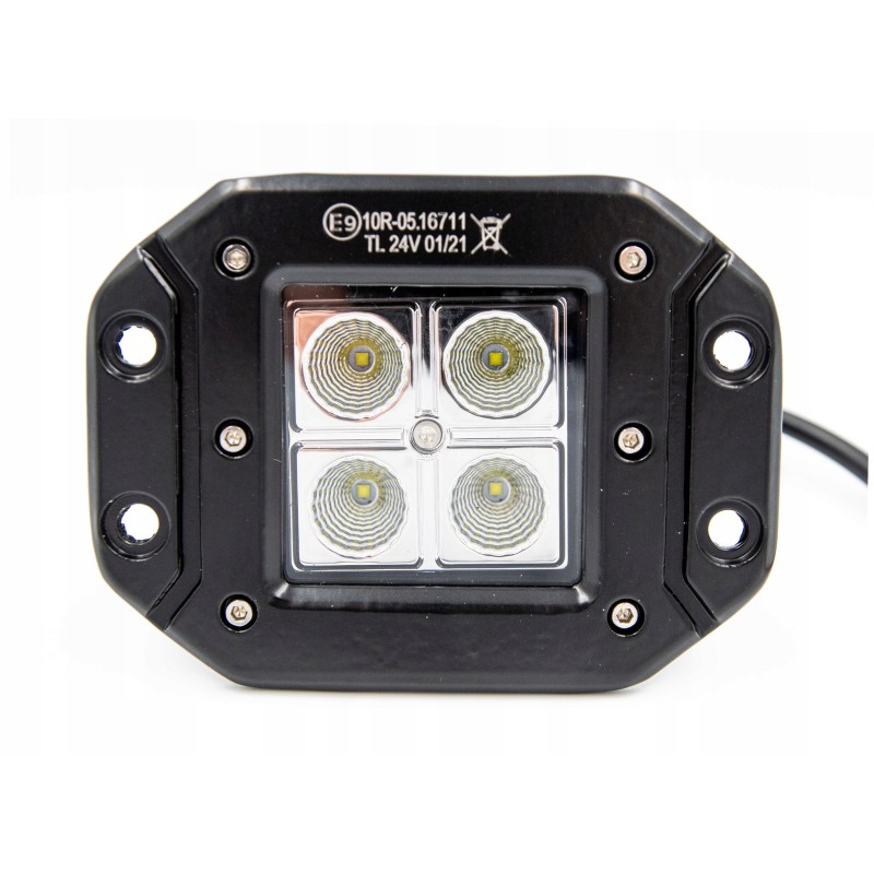 LED work lamp with bumper searchlight for forklifts