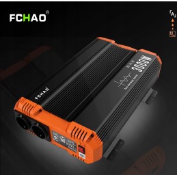Voltage converter 12v 230v 3000w pure sine current inverter