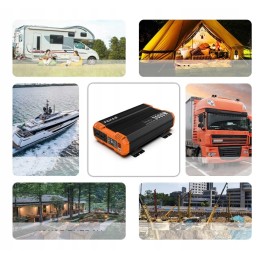 Voltage converter 12v 230v 3000w pure sine current inverter