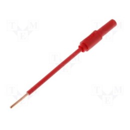 1 pcs x ELECTRO-PJP - ADA86/F/1.8-RT - Probe tip, 10A, red, Tip diameter: 1.7mm, Socket size: 4mm, 70VDC