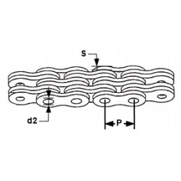 Linde bl866ks111 lifting mast chain