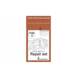 Tent repair material for all fabrics