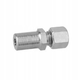 Pipe connector for red steel pipes 10 x 8 mm