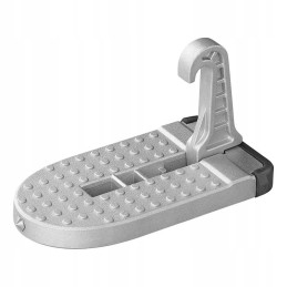 Step with lock, door hinge, ladder, aluminum step