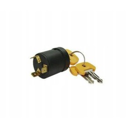 Ignition switch with keys for Jungheinrich forklifts compatible with 28528240