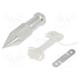 1 pcs x MEDID - 1200 - Plumb with a rope, L: 7.5m