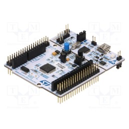 1 pcs x STMicroelectronics - NUCLEO-F103RB - Dev.kit: STM32, STM32F103RBT6, Add-on connectors: 2, base board