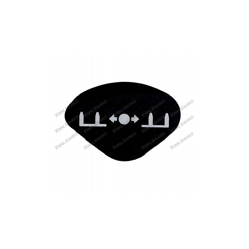 Side shift stick sticker 0009381021