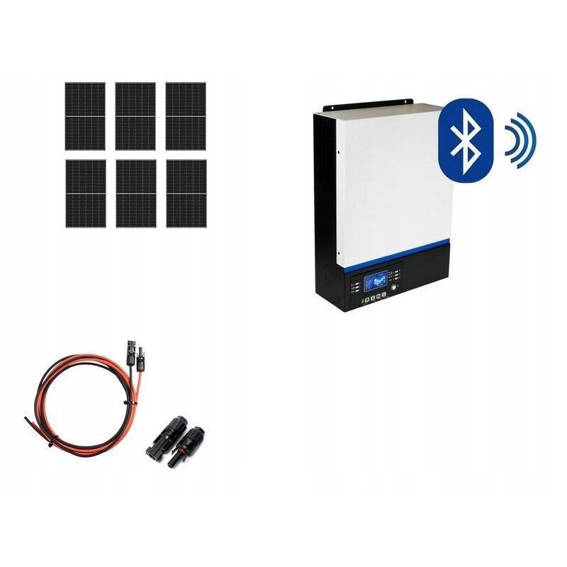 Hybrid off grid solar kit esb 3kw 24 mppt
