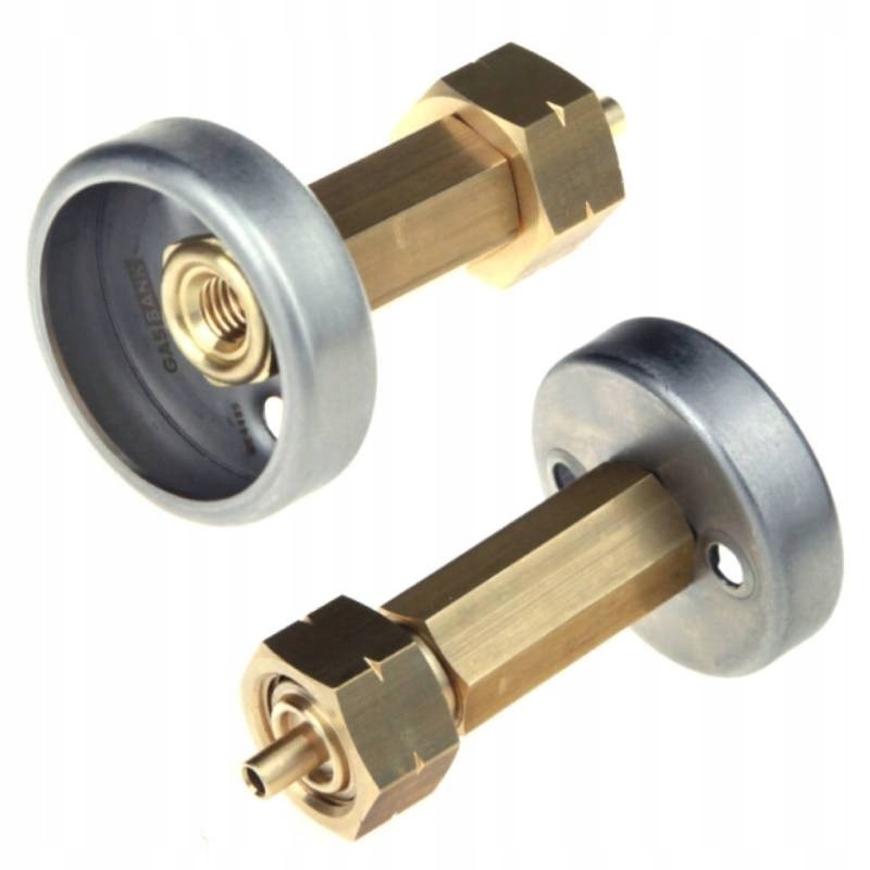 LPG dish din refueling adapter with non-return valve