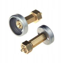 LPG dish din refueling adapter with non-return valve