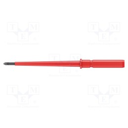 1 pcs x WERA - 5003450001 - Interchangeable blade, Pozidriv®, insulated, PZ0, 154mm, 1kVAC